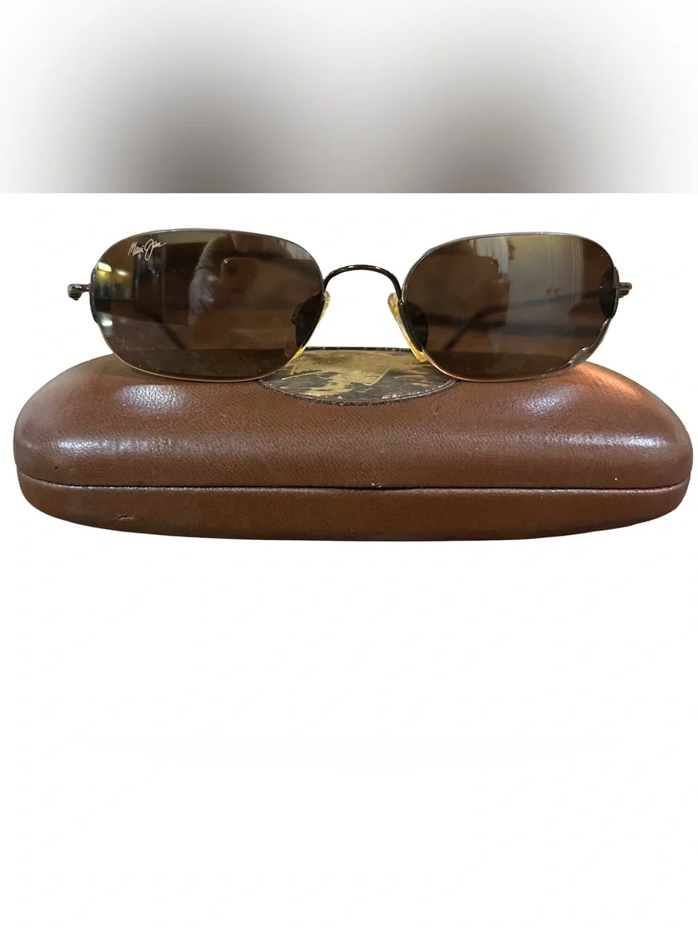 Vintage 1999 Maui Jim Molokini MJ 304 23 Flexon Titanium Sunglasses